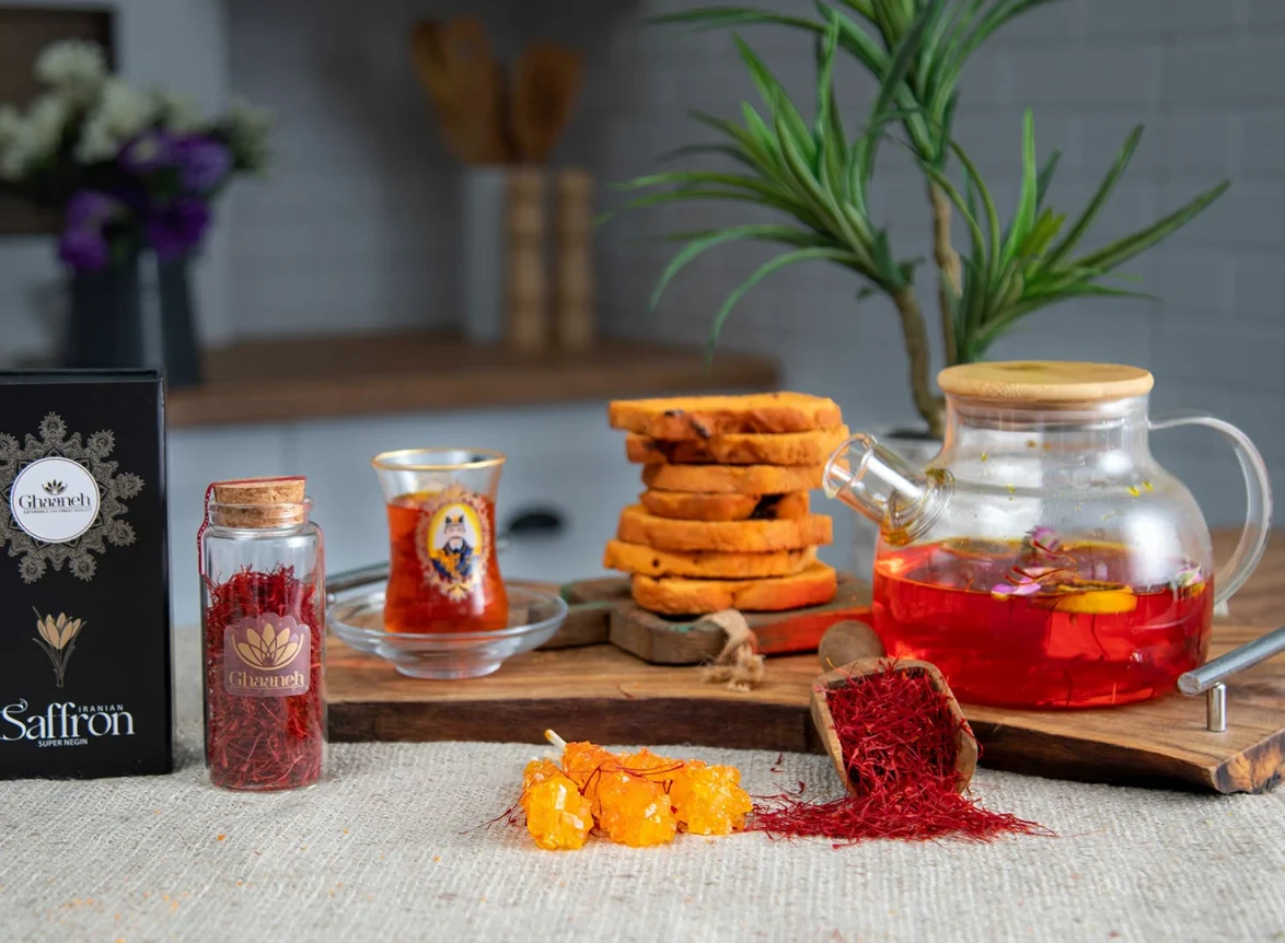 saffron tea recipe and its benefits