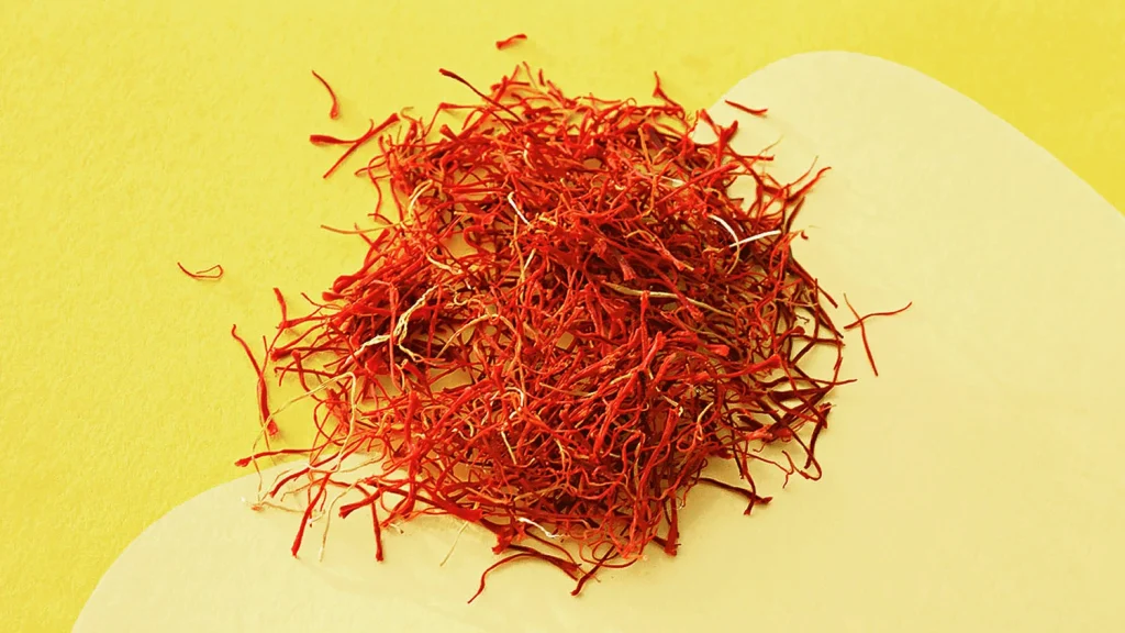 color of saffron