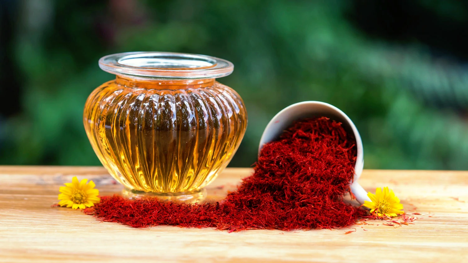 how to make saffron oil