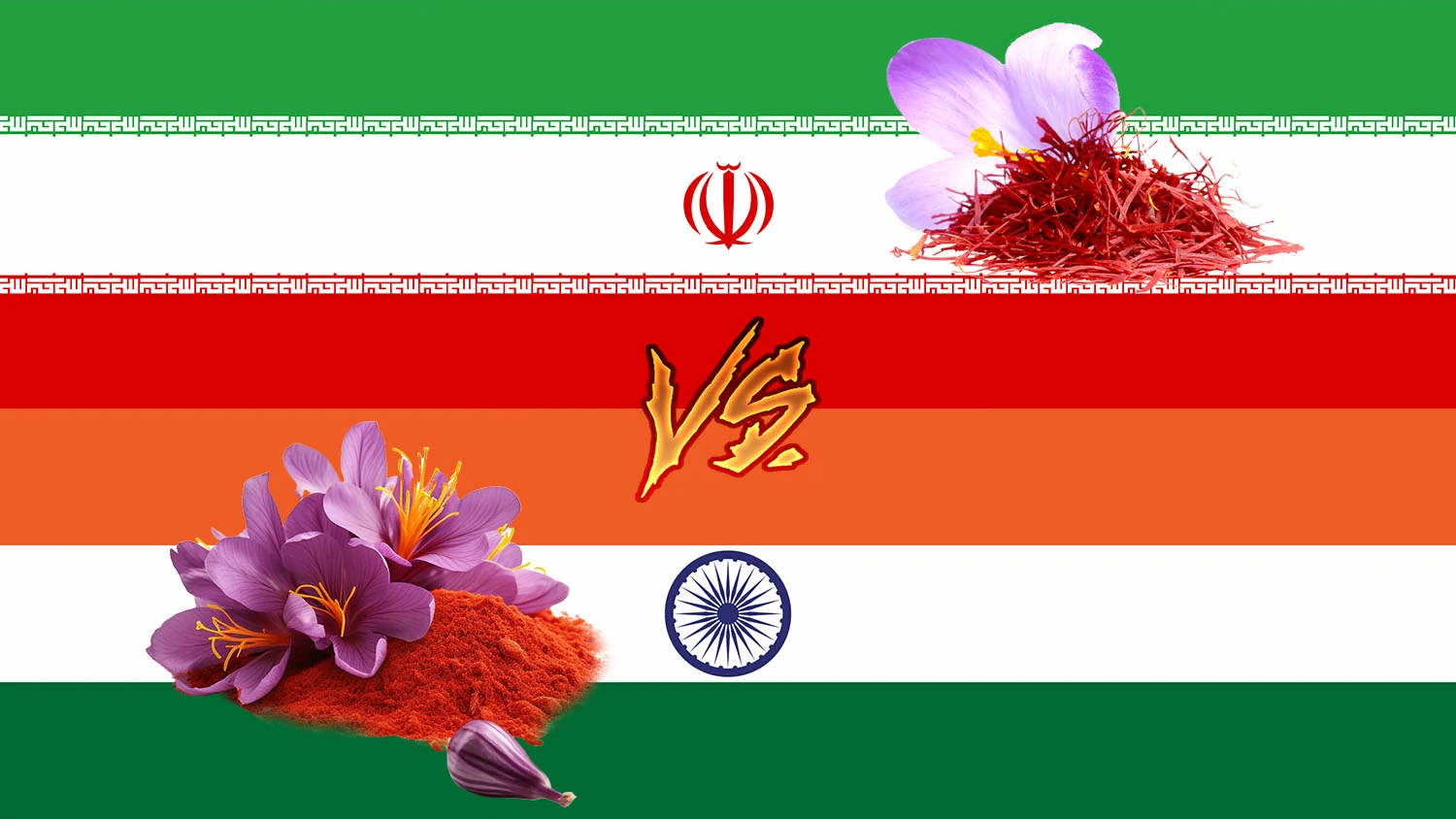 Iranian saffron vs Indian saffron