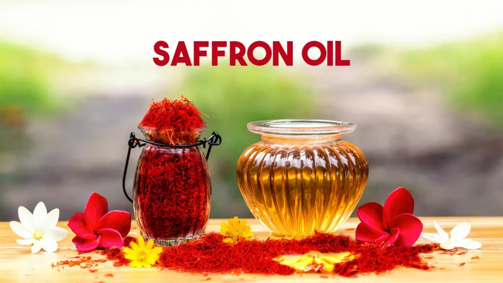 how to use saffron oil