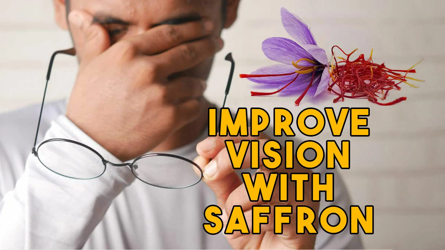 vision enhancement with saffron
