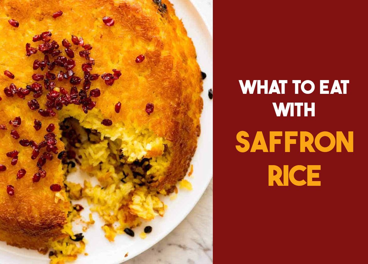 what to eat with saffron rice