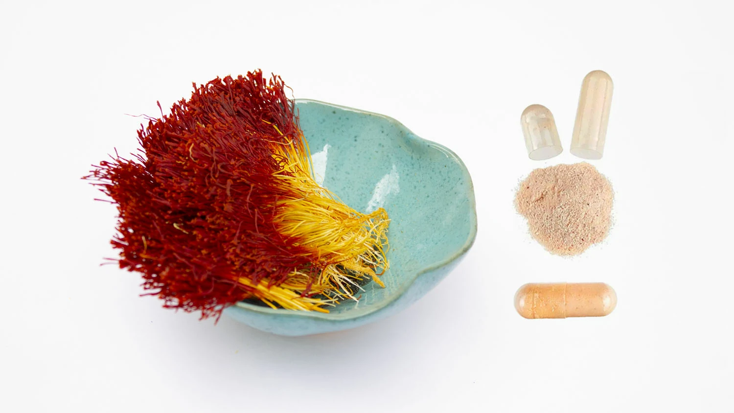 saffron vs chemical medicine pills