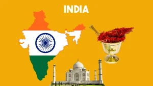 saffron price in India